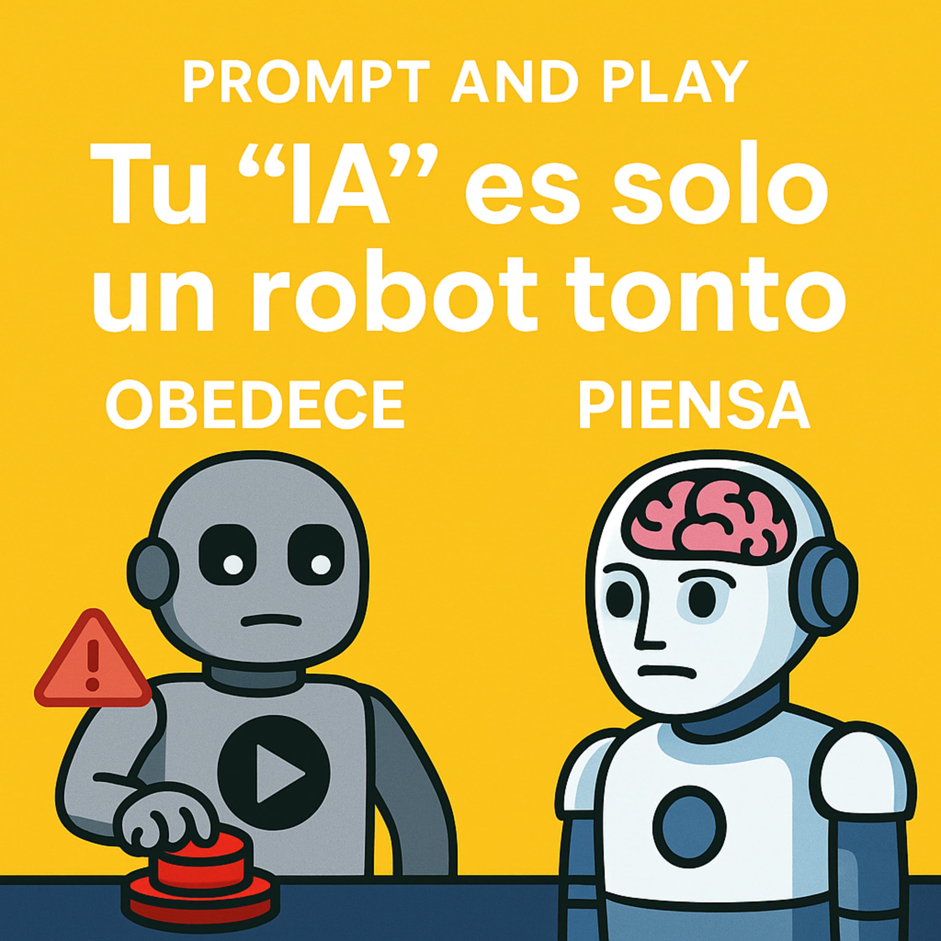 Tu "IA" es solo un robot tonto