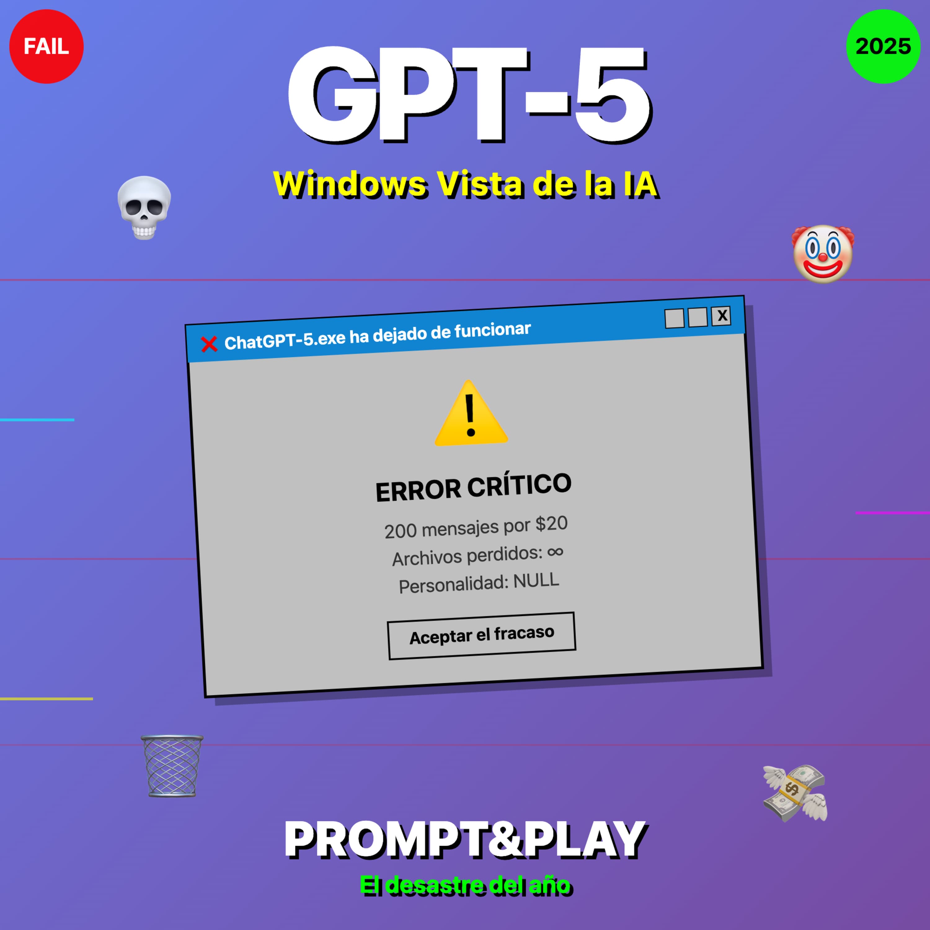 GPT-5: Windows Vista de la IA