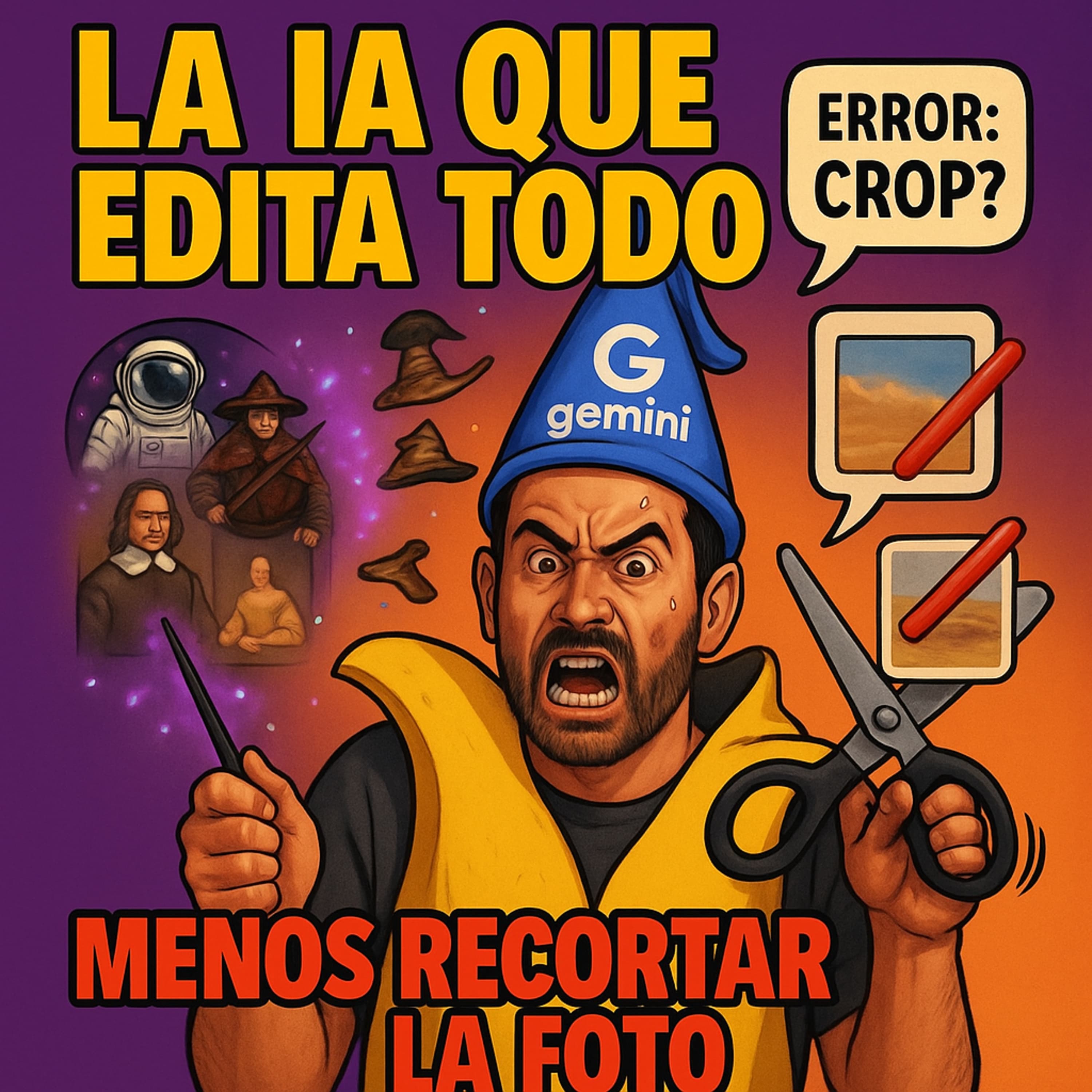 La IA que edita todo menos recortar la foto