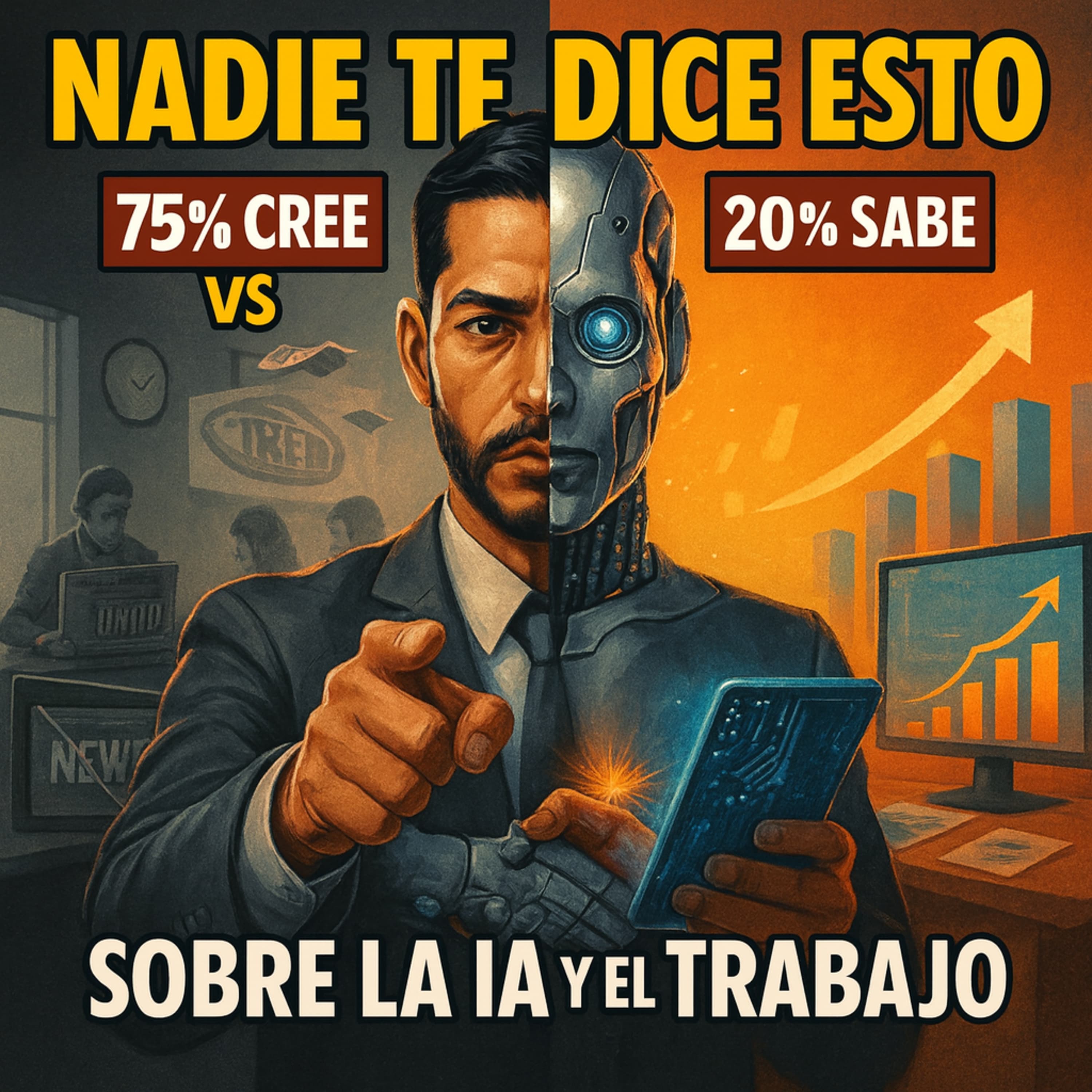 Nadie te dice ESTO sobre la IA y el trabajo