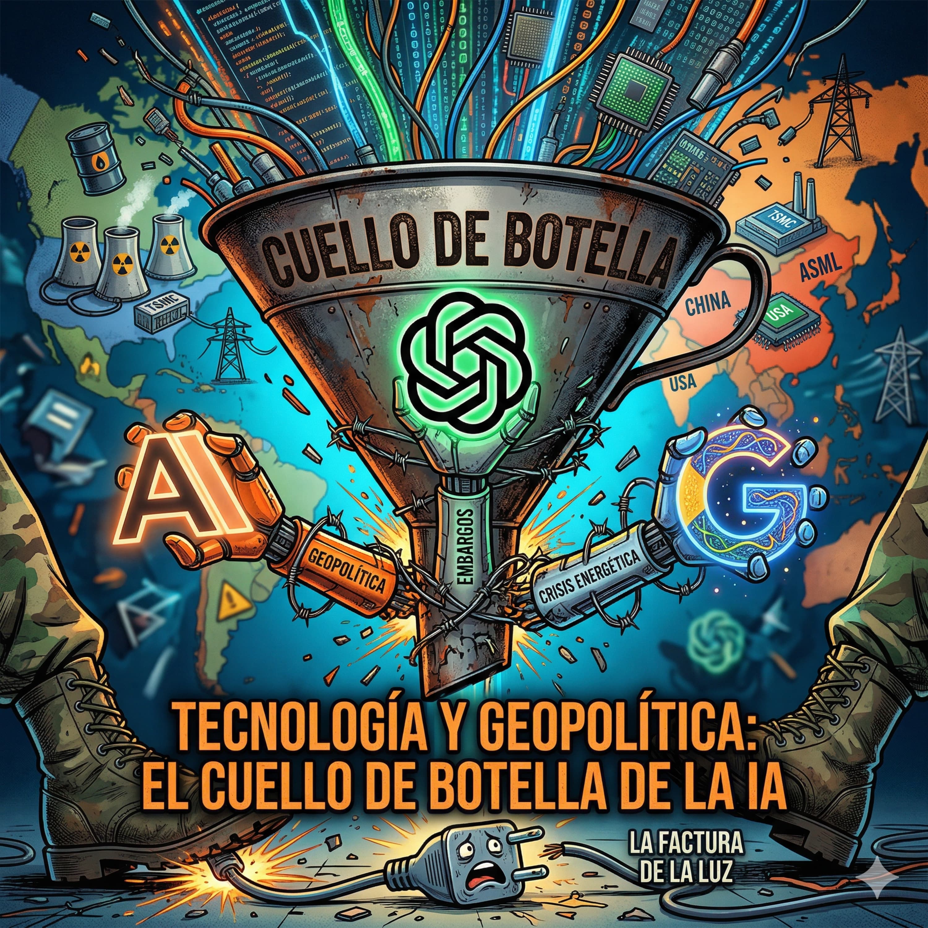 Tecnología y Geopolítica: El cuello de botella de la IA | #205