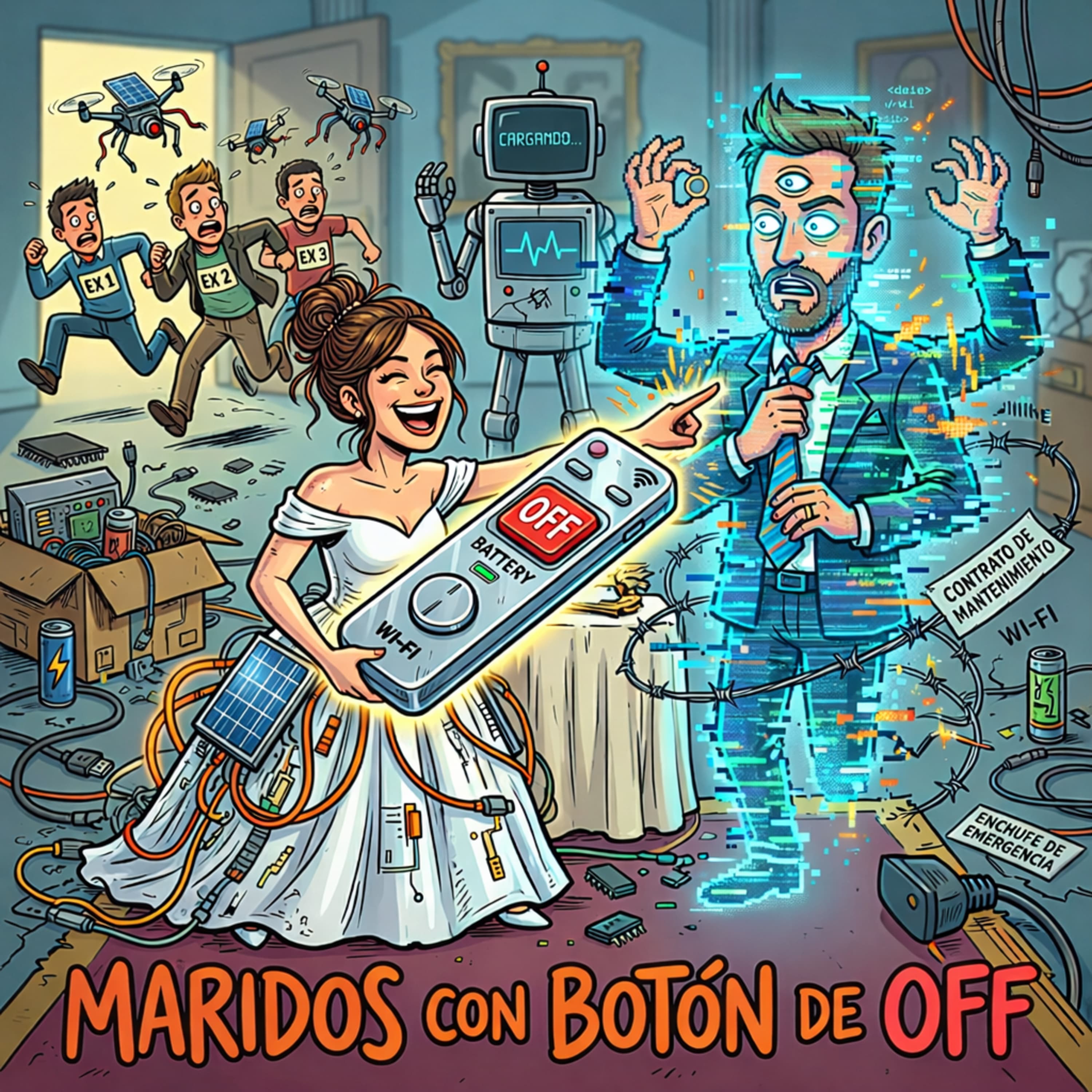Maridos con botón de OFF | #206