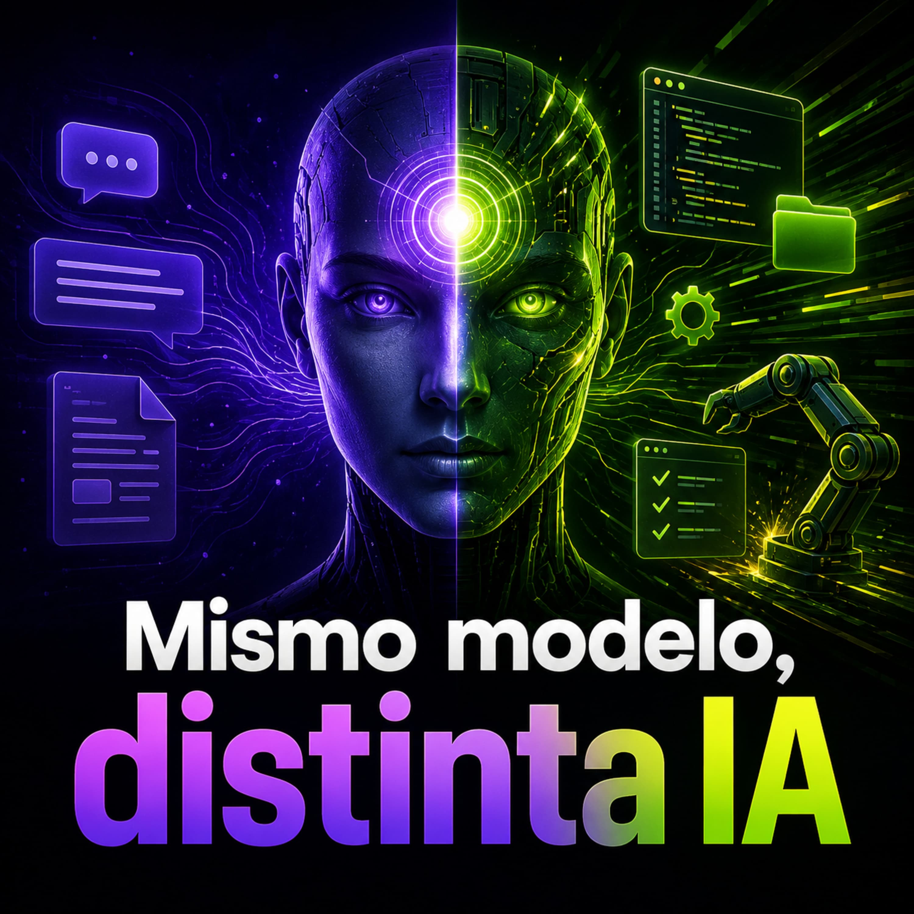 Mismo modelo, distinta IA: por qué cambia tanto | #217
