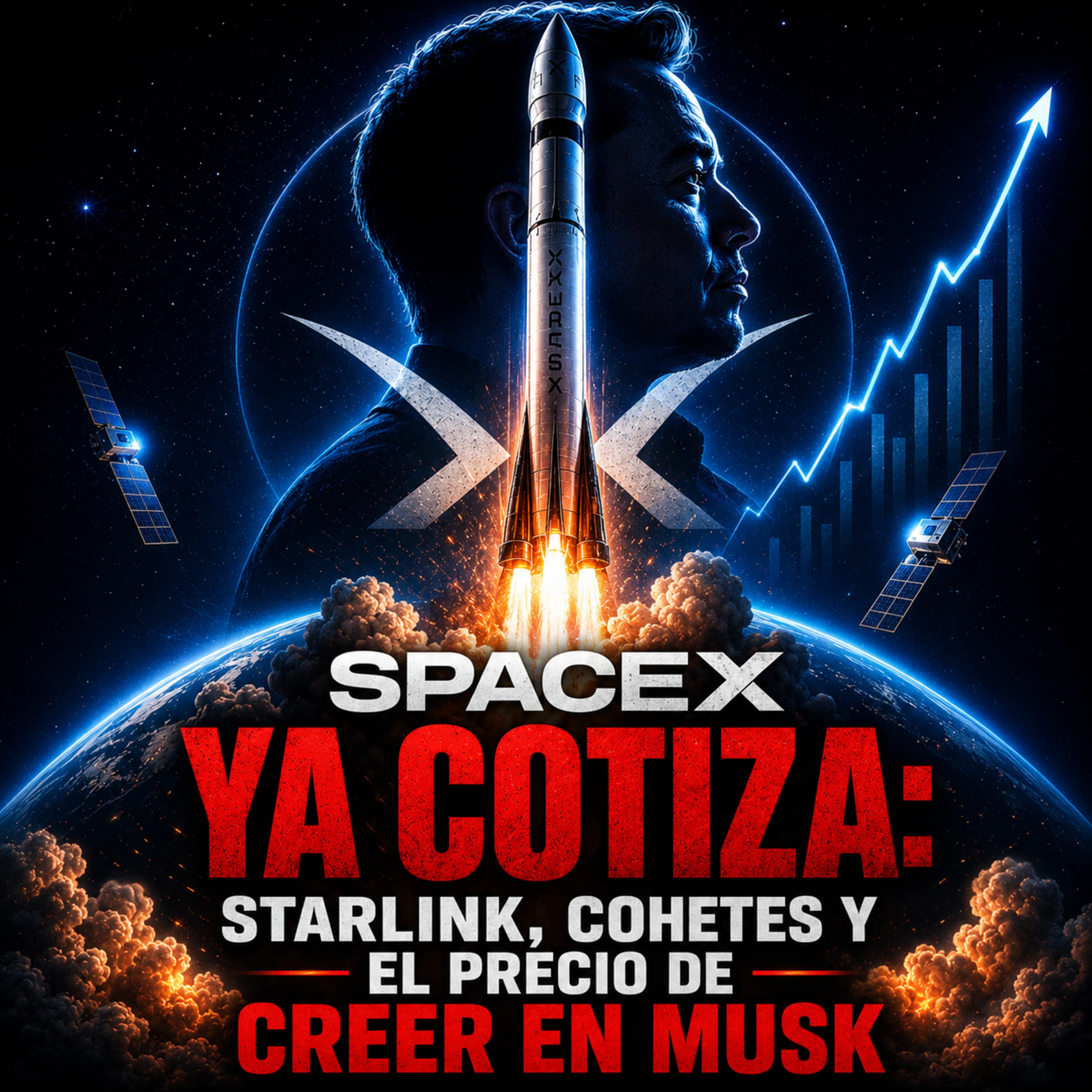 SpaceX ya cotiza: Starlink, cohetes y el precio de creer en Musk | #219